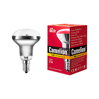 Лампа накаливания Camelion R50 E14 60W 220-240V рефлектор прозрачная (1/100)