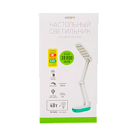 Светильник настольный Старт СТ82 4W 220V 20LED на основании сенс. +лампа голубой