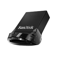 Флеш-накопитель SanDisk Ultra Fit CZ430 128GB USB3.1 пластик черный 
