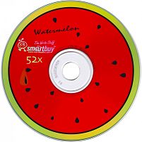 Диск CD-R Smartbuy Fresh-Watermelon 52x 80min SH100 (100/600) 