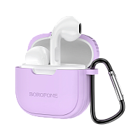 Наушники вставные Borofone BW29 bluetooth 5.3 с микр. фиолетовый (1/22/132) 