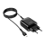 Сетевое З/У HOCO C72Q 1USB 2.4A 18W QC3.0 с кабелем microUSB черный (1/30/180)