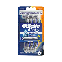 Бритва одноразовая Gillette "BLUE3 COMFORT" 3 лезвия 6шт. (1/6)