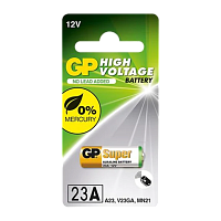 Батарейка GP LR23/V23GA/A23/MN21 BL1 Alkaline 12V (1/20/200) R