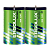 Батарейка Ergolux R20 D Shrink 2 Heavy Duty 1.5V (2/12/144)