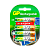 Аккумулятор бытовой GP HR6 AA BL3+1 NI-MH 2700mAh в бумажной упаковке (4/32/320) R