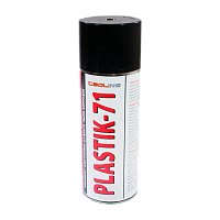 Лак акриловый Solins PLASTIK 71 400мл для печатных плат аэрозоль (1/12)
