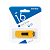 Флеш-накопитель Smartbuy Stream 16GB USB2.0 пластик желтый