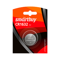 Батарейка Smartbuy CR1632 BL1 Lithium 3V (1/12/720) 