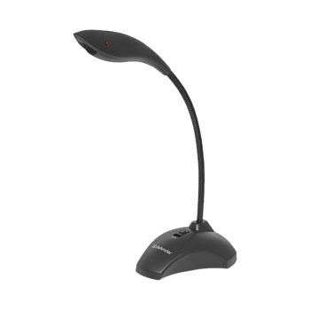 Микрофон Defender MIC-115 конденсаторный 38 дБ 1.7м черный (1/50) 