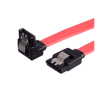 Кабель GoPower SATA (m)-SATA (m) 0.5м силикон ver.2.0 красный в пакете (1/250)