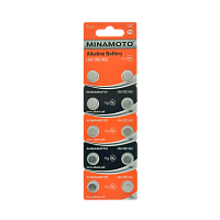 Батарейка Minamoto G3/LR736/LR41/392A/192 BL10 Alkaline 1.5V (10/200/10000)