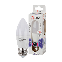 Лампа светодиодная ЭРА B35 E27 9W 2700К 170-265V свеча (1/10/100)