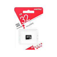 Карта памяти microSD Smartbuy 32GB Class4 4 МБ/сек без адаптера