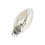 Лампа накаливания Oshan Е12 10W 220-240V свеча для холодильников прозрачная (1/50)