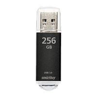 Флеш-накопитель Smartbuy V-Cut 256GB USB3.0 пластик черный
