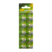 Батарейка GP G1/LR621/LR60/364A/164 BL10 Alkaline 1.5V отрывные (10/250/5000) R 