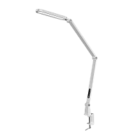 Camelion KD-860 C01 белый LED(Свет-к наст.,на струбц., 13Вт,230В,850лм,сенс.рег.ярк и цвет.темп.)