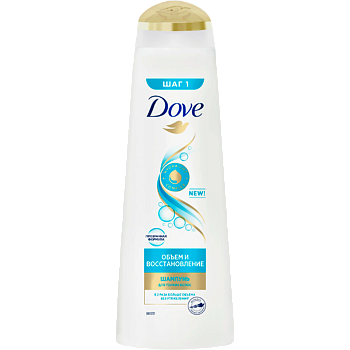 Шампунь Dove Объем и восстановление 380мл (1/5)