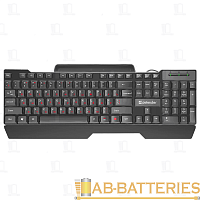 Клавиатура проводная Defender HB-790 Search классическая USB 1.5м черный (1/20) 