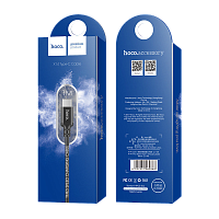 Кабель HOCO X14 USB (m)-Type-C (m) 1м 2.0A нейлон черный (1/33/330)