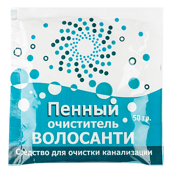 Средство Волосанти пенный очиститель для канализации 50г (1/100)
