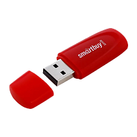 Флеш-накопитель Smartbuy Scout 32GB USB2.0 пластик красный 