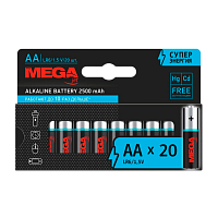 Батарейка Promega LR6 AA BL20 Alkaline 1.5V (20/200/800/22400)