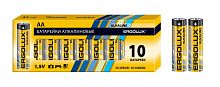 Батарейка Ergolux LR6 AA БОКС10 Alkaline 1.5V (10/360) 