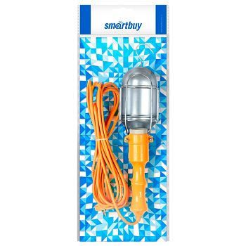 Светильник переносной Smartbuy 220V Колба А E27 IP20 с проводом 5м. (1/20)