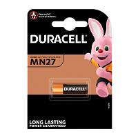 Батарейка Duracell LR27/A27/MN27 BL1 Alkaline 12V (1/10/100) 