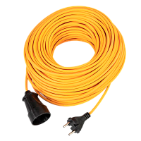 Удлинитель-шнур силовой Космос 1р.Б/З 10A 220V 2200W 50м ПВС 2x0.75мм² (1/5)