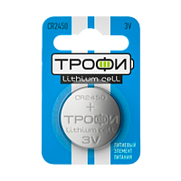 Батарейка Трофи CR2450 BL1 Lithium 3V (1/10/240) 