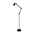 Торшер Camelion KD-332 40W 230V IP20 на основании черный (1/4)