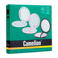 Зеркало Camelion M148-SM складное 1х/5х черный (1/10/100) 