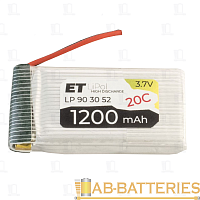 Аккумулятор ET LP701744-20CM Li-Pol, 3.7В, 450мАч