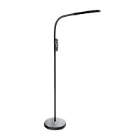 Торшер Camelion KD-871F 15W 230V LED 3 режима на основании с пультом черный (1/3) 