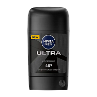 Дезодорант мужской Nivea Ultra стик 50мл (1/15) 