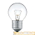 Лампа накаливания General Electric E27 40W 230V шар 45мм прозрачная