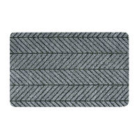 Коврик придверный Рыжий кот DM1 50x80см серый (1/10)