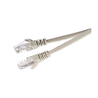 Патч-корд GoPower RJ-45 (m)-RJ-45 (m) 0.5м кат.5е ПВХ 26AWG CCA Premium Zip-Lock c подвесом (1/250)