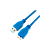 Кабель Cablexpert USB3.0 (m)-microUSB3.0 (m) 0.3м синий (1/200)