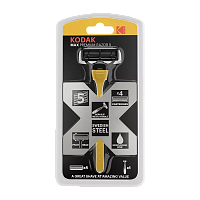 Бритва Kodak "MAX Premium Razor 5" 5 лезвий 4 кассеты (1/12/48) 