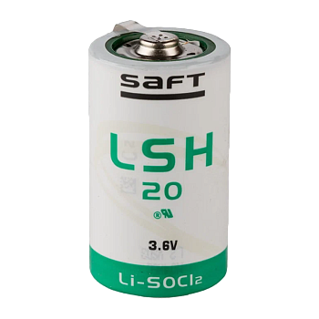 Батарейка Saft LSH20 (А373/LR20/D) Б/УП Li-SOCl2 3.6V 13000mAh высокоток. 