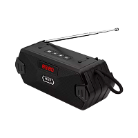 Радиоприемник HOF HF-F216 5W пластик microSD USB/Jack3.5 черный (1/80)