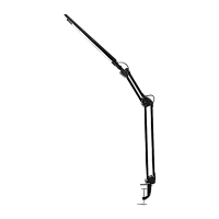 Светильник настольный Camelion KD-821 8W 230V струбцина 2 ур.ярк черный (1/12)