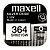 Батарейка Maxell 363/364 (SR621SW) BL1 Silver Oxide 1.55V 0%Hg (1/10/100)
