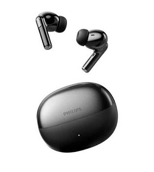 Наушники внутриканальные Philips TAT1120 bluetooth 6.0 с микр. Type-C черный (1/60)