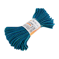 Шнур хозяйственный Рыжий кот 20м плетеный с сердечником цветной (1/5/100)