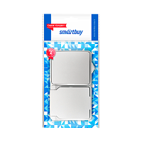 Блок розетка выключатель Smartbuy "Сатурн" IP54 белый (1/9/108)